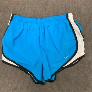 Nike dry fit blue shorts